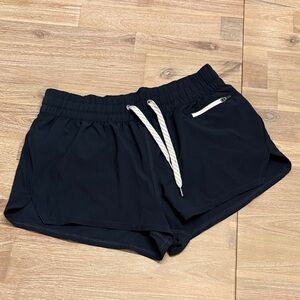 Vuori Black Athletic Shorts